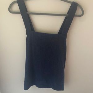 Madewell Overall top! So cute for layering and bought to fit oversized.